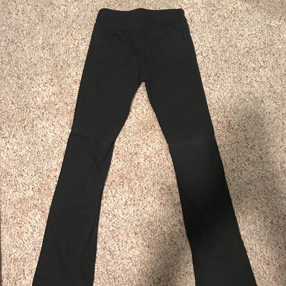 Kardashian Kollection Khloe Black Flare Jean Pant - Picture 5 of 6